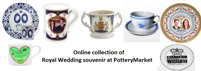Royal Wedding Pottery