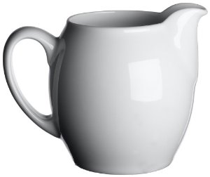 denby white jug